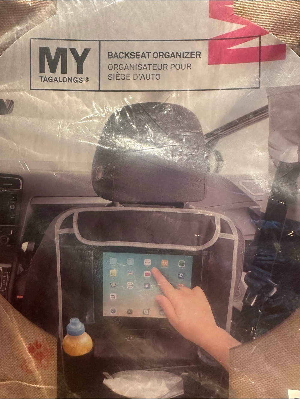 MYTAGALONGS Floral Backseat Car Organizer – New in Package